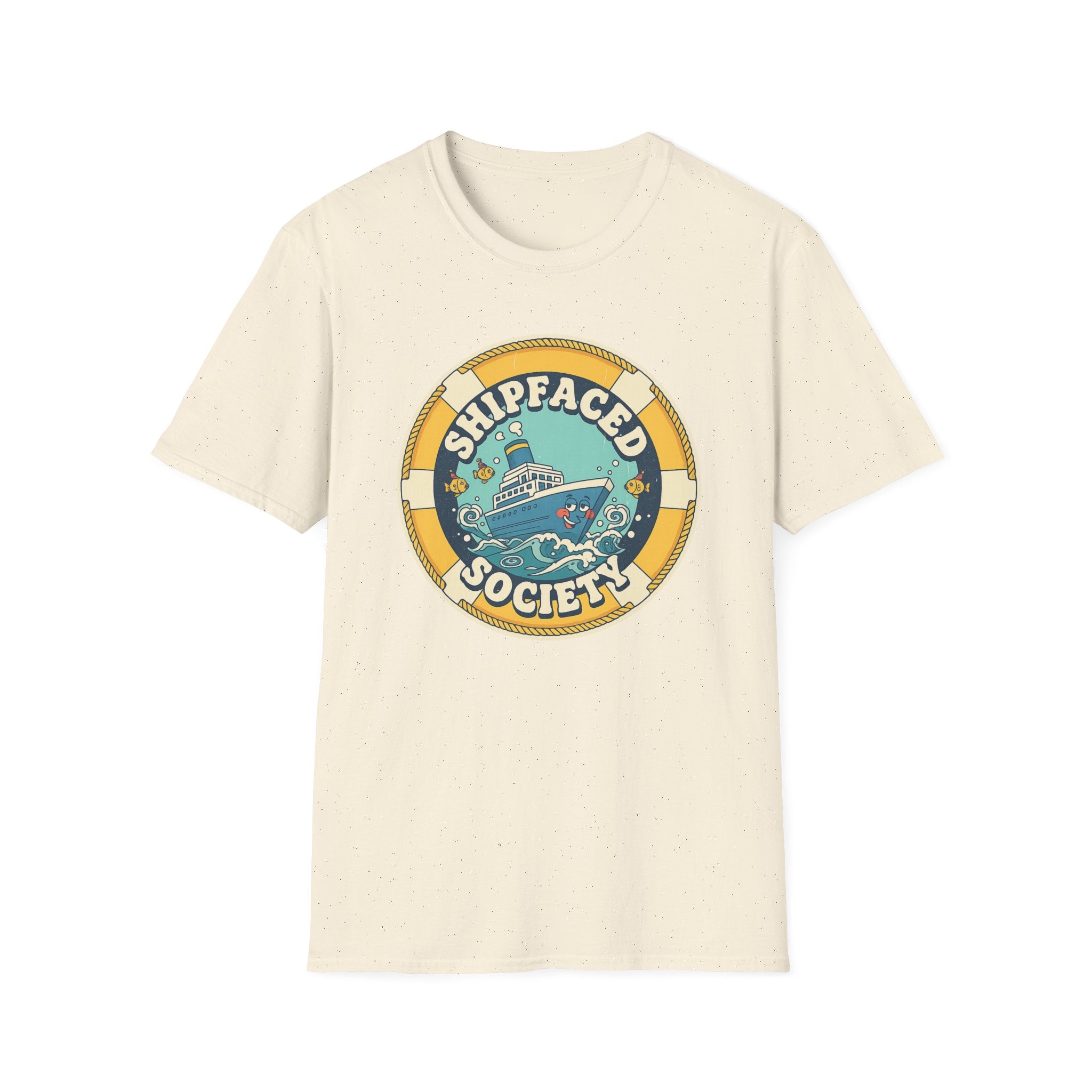 Shipfaced Society T-Shirt – Nautical Boat Party Graphic Tee
